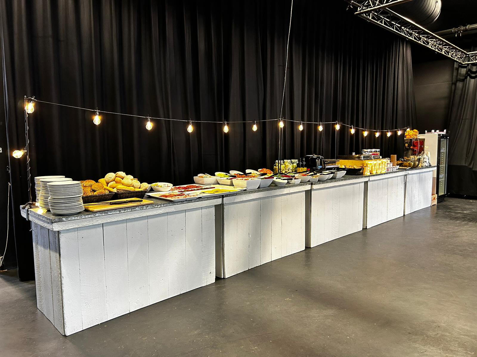 Buffet opstelling
