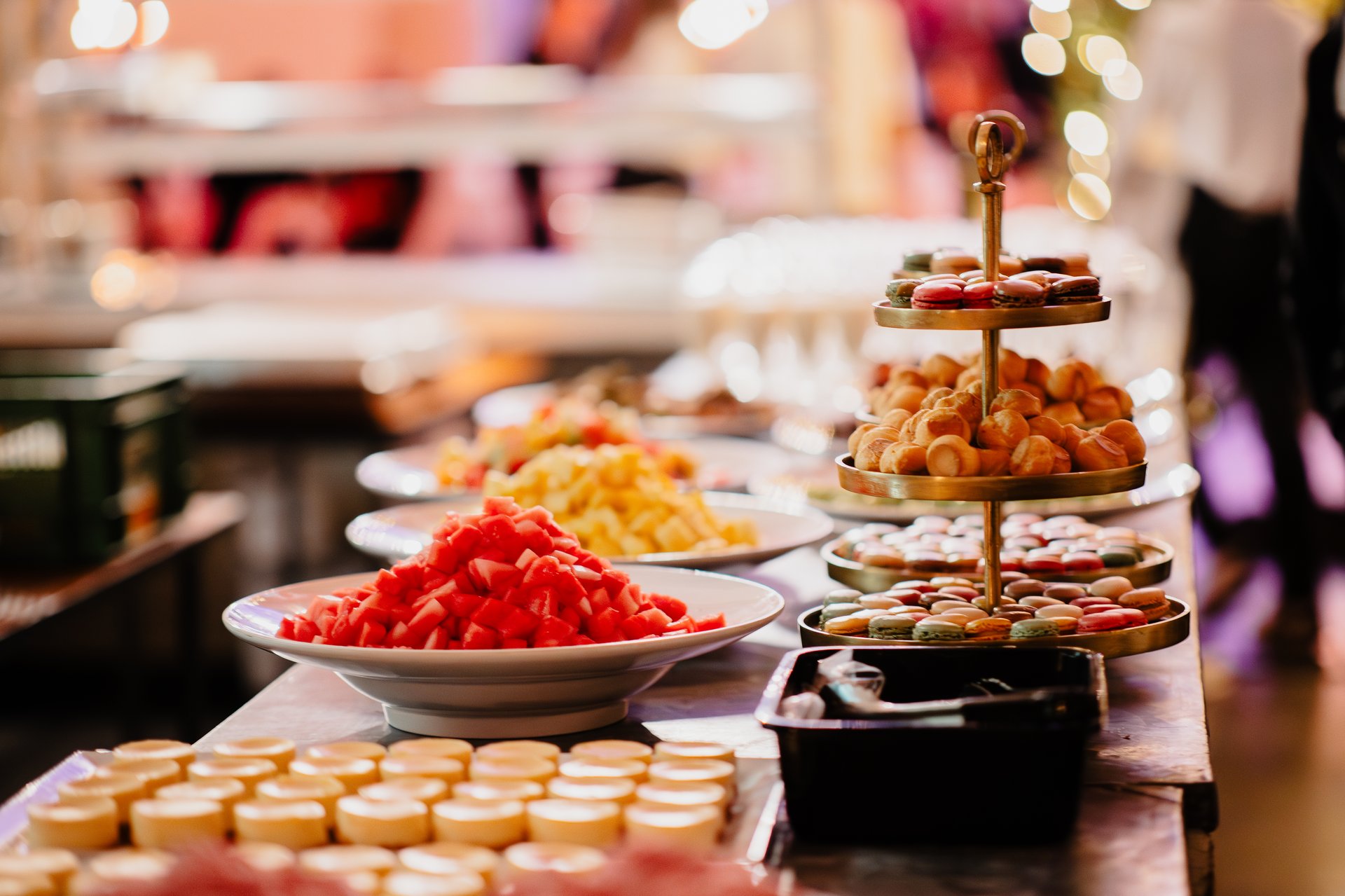 Luxe catering spread