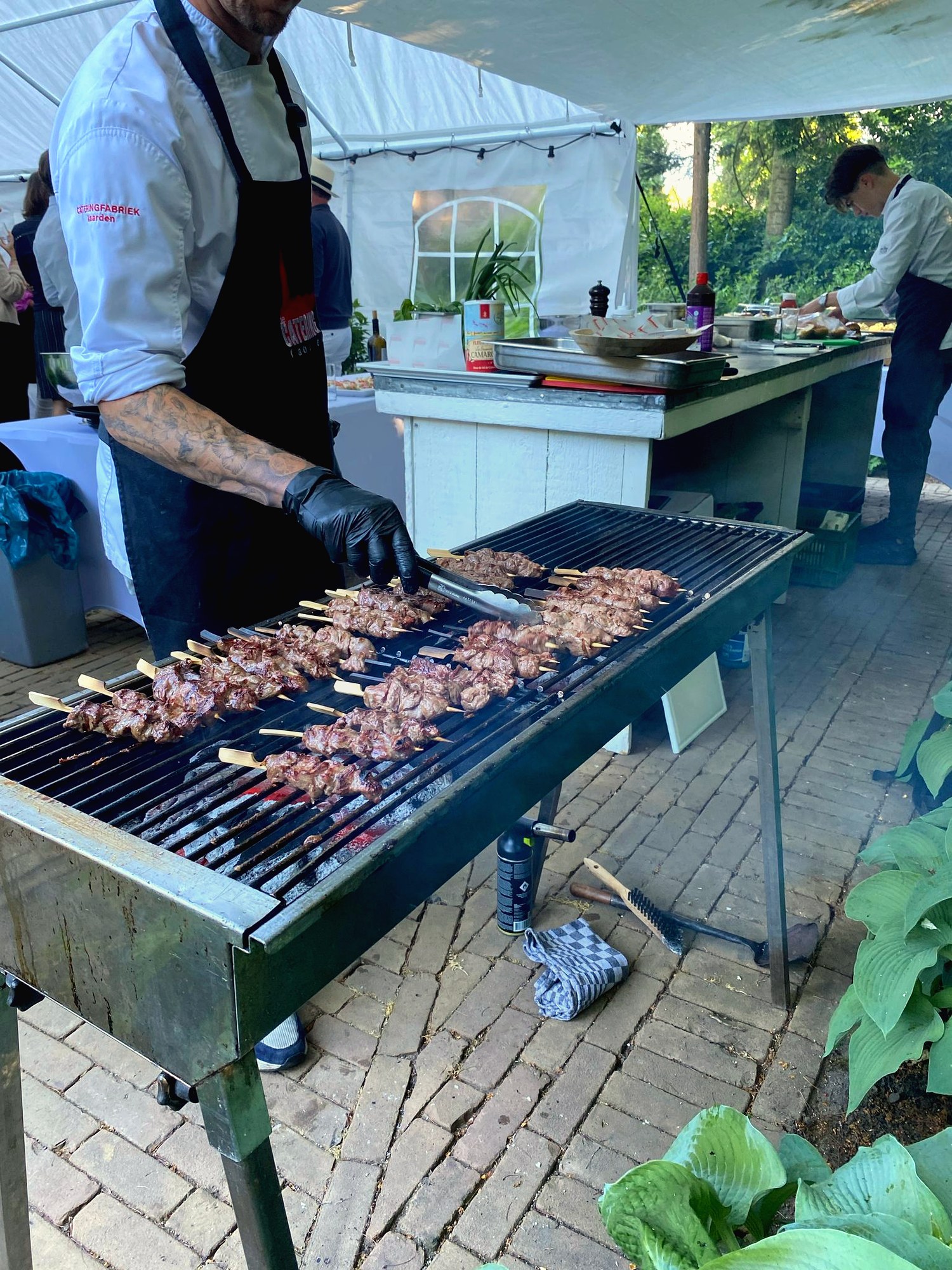 Borrel sfeer