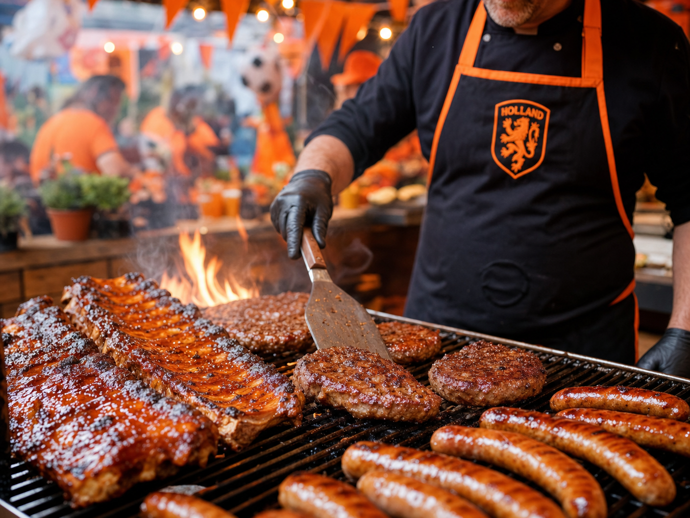 Oranje BBQ Box